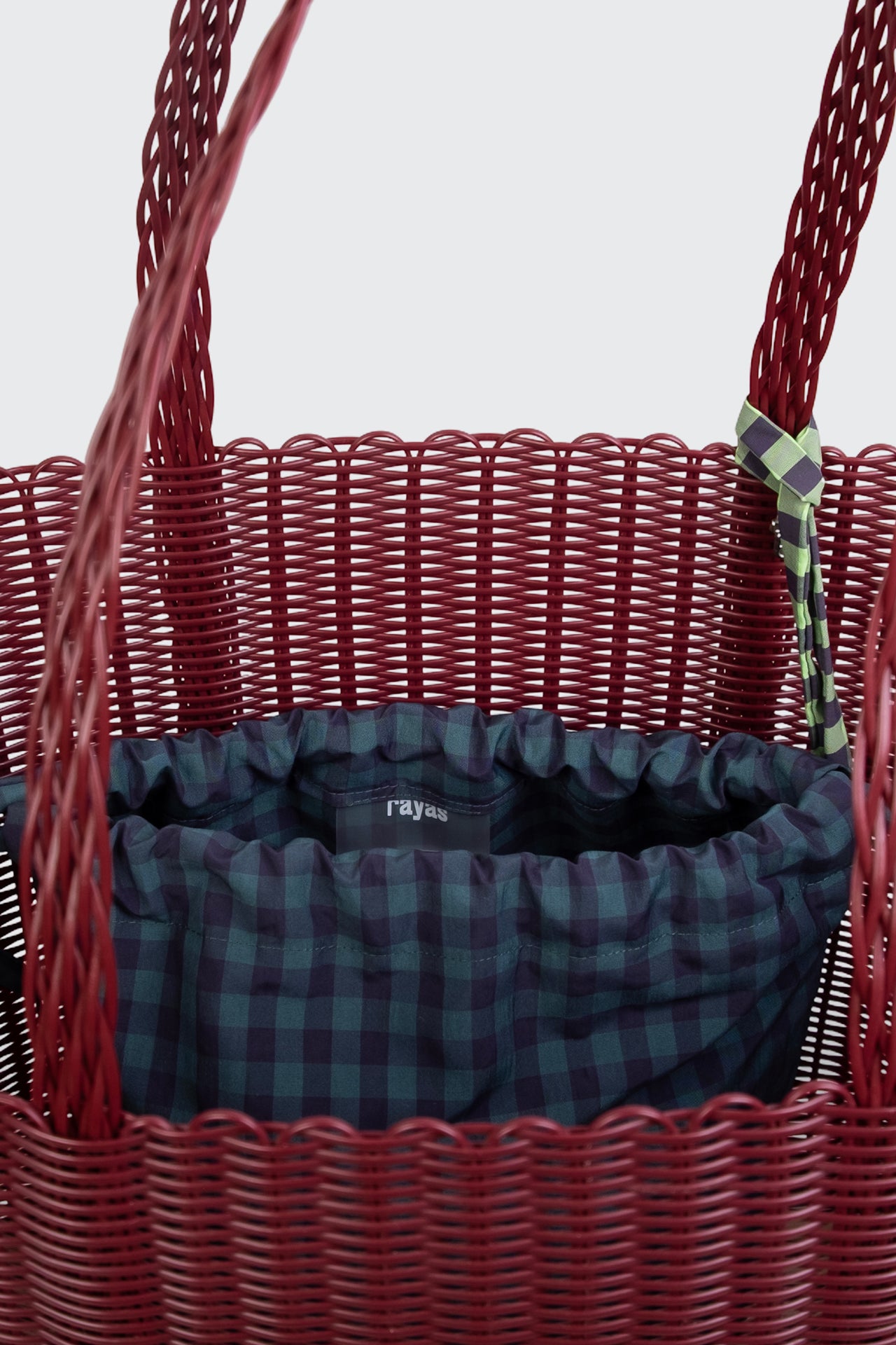 Leaf Inlay Bag Large